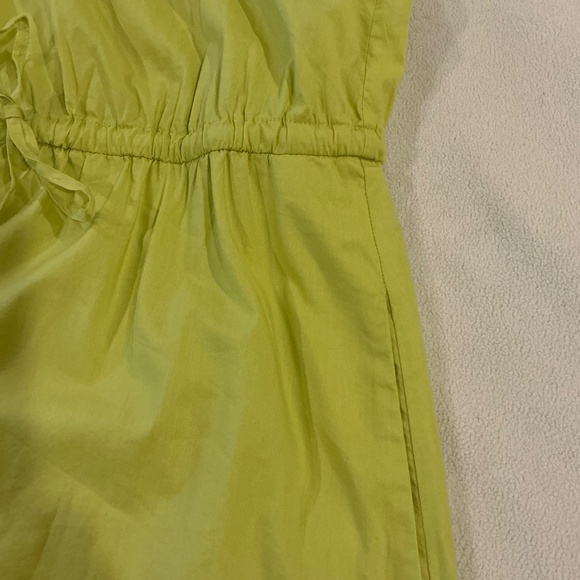 Loft Green (Chartreuse) Maxi Dress, Size Large - Picture 7 of 8